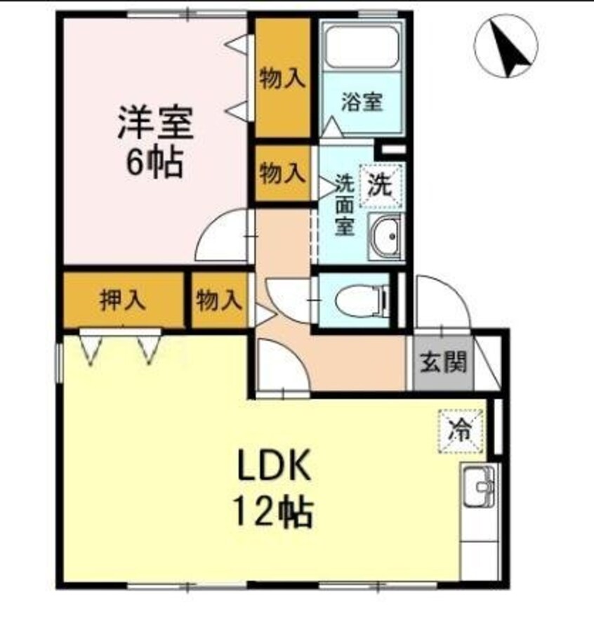 間取図 ロジュマン ラフォーレ