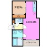 ＲＥＧＡＬＥＳＴ白須賀 1LDKの間取り