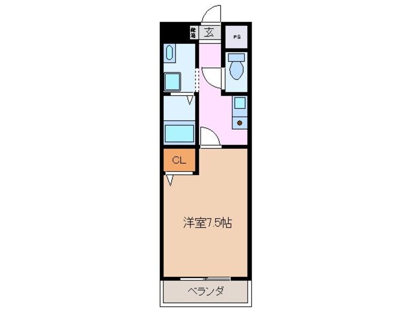 間取図 ウェルセレッソEAST