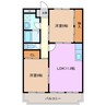 コスモス 2LDKの間取り