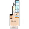エアリー谷口Ｂ 1Rの間取り