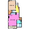 フォーリスト別名Ⅰ 1LDKの間取り