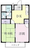 アーバンハイツ 2DKの間取り