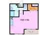 マルセイユ 1Rの間取り