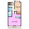 Ｋ’ｓ　ｍａｎｓｉｏｎ 1LDKの間取り