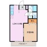 ファミール小杉Ⅱ 1LDKの間取り