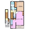 リュミエール 1LDKの間取り
