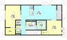 スマイシアAPARTMENT茂福町 2LDKの間取り