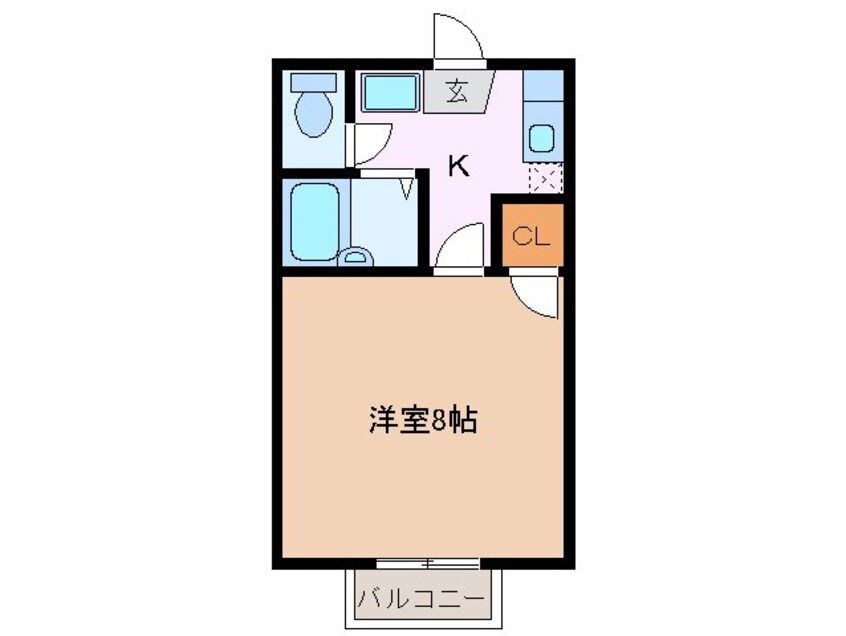 間取図 ジュネス・ドミール