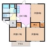 アドバンスＡ 3DKの間取り
