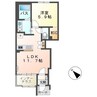 仮)四日市市茂福町新築アパート 1LDKの間取り