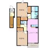 ステラ・Ｋ　Ⅱ 2LDKの間取り