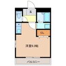 エルガーデン 1Rの間取り