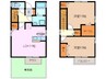 ローズコート伊坂台　A棟 2LDKの間取り