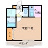 ユーミーマンション加藤Ａ棟 1Kの間取り