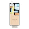 D-roomYH 1Kの間取り
