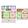 あかつき台一丁目一戸建て 5DKの間取り