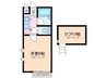 ＳＩＬＫＹ　ＨＯＵＳＥ山城 1Kの間取り