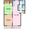 パストラル　ヴィラＡ棟 2LDKの間取り