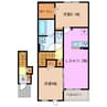 サニーコート 2LDKの間取り