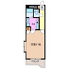 ＬＵＭＩＮＡ　Ｓ．Ｋ 1Kの間取り