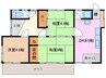 松永貸家 3DKの間取り
