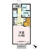 パプリカ 1Kの間取り