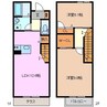 ブルーム 2LDKの間取り
