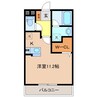 Ｇｅｎｔｅ　Ｍ 1Rの間取り