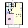 ファミール小杉Ⅱ 1LDKの間取り
