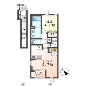 間取図 ボヌール