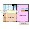 (仮称)D-ROOM富士町 1LDKの間取り