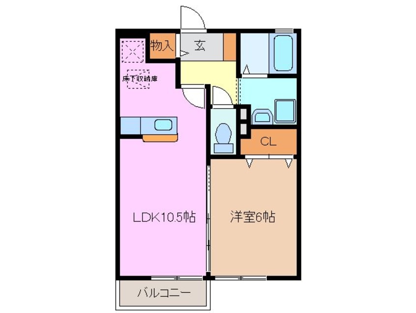 間取図 カモミール