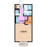 パプリカ 1Kの間取り