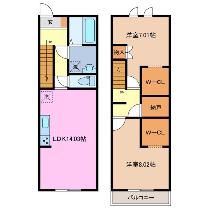 間取図 プチメゾンSUMIYOSHI