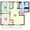 エルマーナス　Ｃ棟 2LDKの間取り