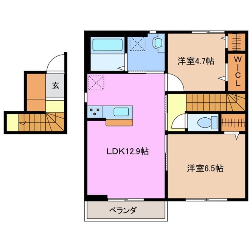 間取図 Ｇｒｕｎｄｙ