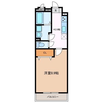 間取図 ＶＩＧＯＲＥ　Ｓｈｉｒａｓｕｋａ