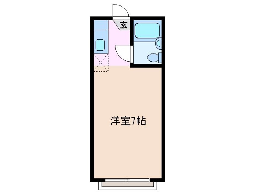 間取図 シャトル光