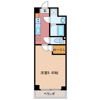 間取図 Ｓ－ＦＯＲＴ四日市元町