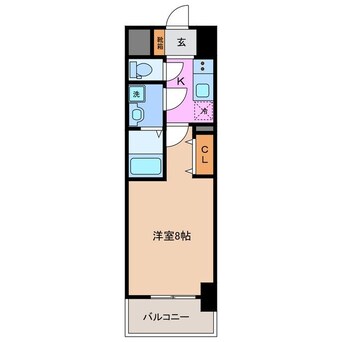 間取図 S-RESIDENCE四日市市堀木amante(アマンテ)