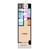 S-RESIDENCE四日市市堀木amante(アマンテ) 1Kの間取り