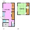 四日市市南納屋戸建 1LDKの間取り