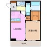 タウンコートⅢ 1LDKの間取り