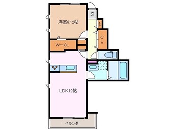 間取図 ハピネス白雲