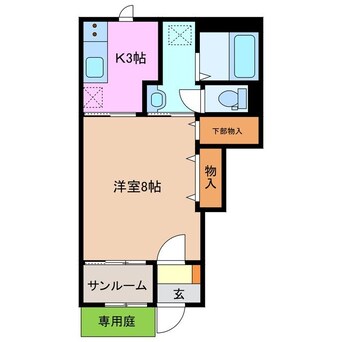 間取図 ラ・トレフル