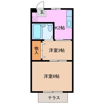間取図 シティハイツいとう