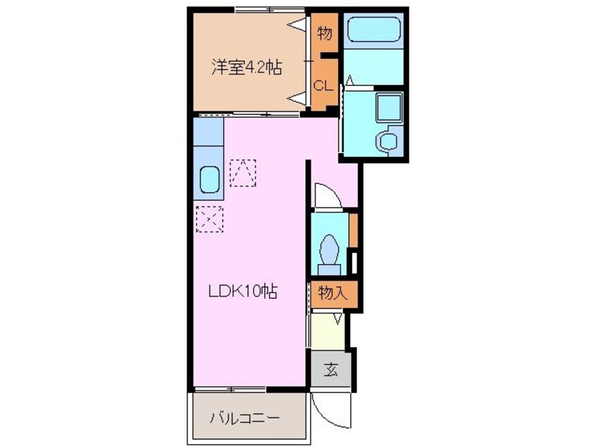 間取図 ピッコロフォレスタ