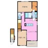 アイルウインド　Ａ 2LDKの間取り