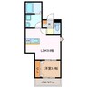 LECOCON四日市　Ⅸ 1LDKの間取り